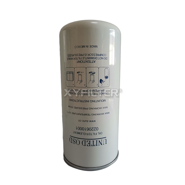 Oil filter element 0220610001 is suitable for Unitex screw air compressor