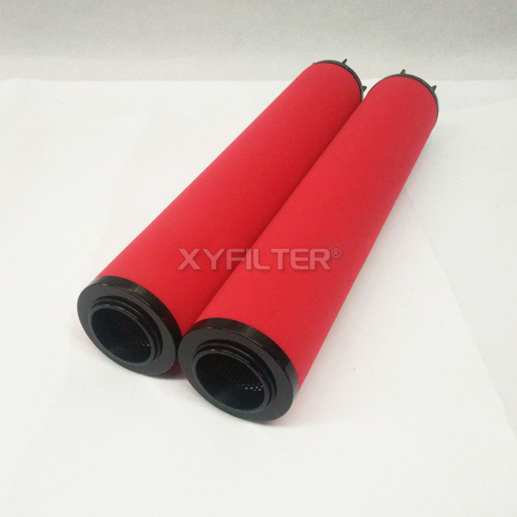 Hankerson series precision filter cartridge for water, oil, and deodorization E5E7E9E3 compressed air pipeline precision filter